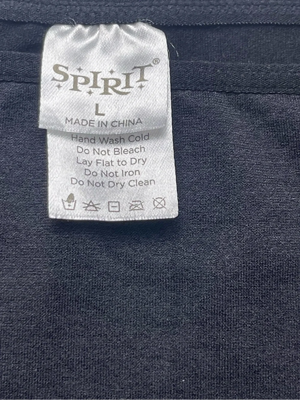 Spirit Black Long Sleeve Top - Picture 2 of 6